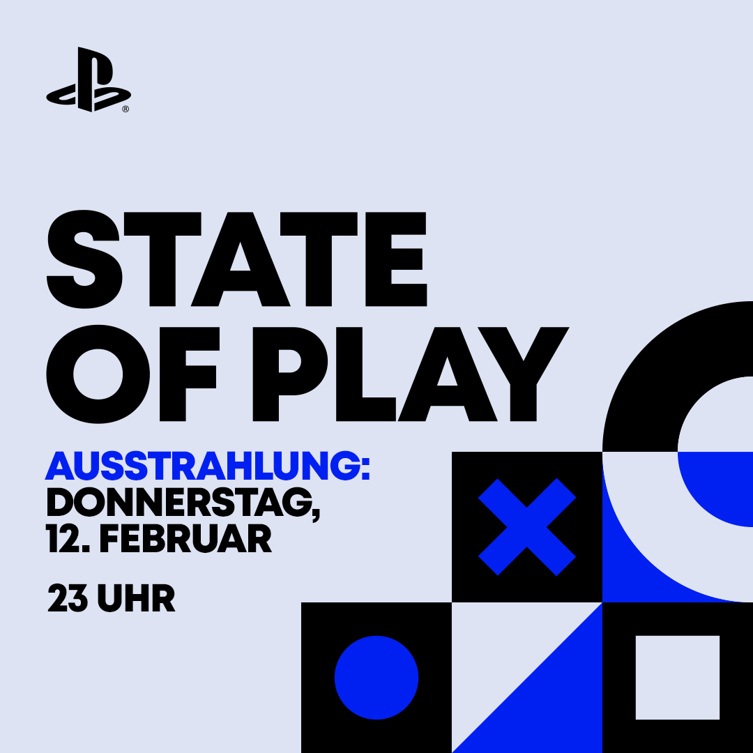Eine neue State of Play wird am 12. Februar ausgestrahlt.

Schaltet ein für über 60 Minuten voller Neuigkeiten, Gameplay-Updates und Ankündigungen von Spielestudios aus aller Welt: ps.playstation.com/itpaRzViKG