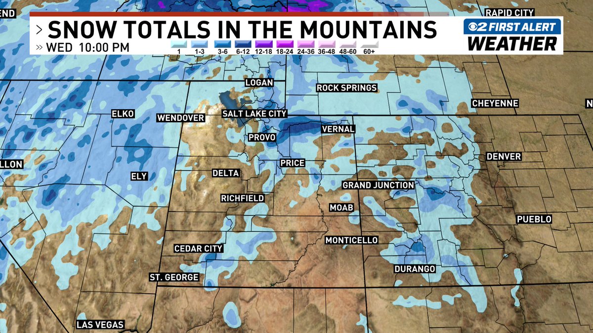 A cold front will move through northern Utah Monday morning, bringing just a few showers.

FULL STORY: bit.ly/3O59c7Z