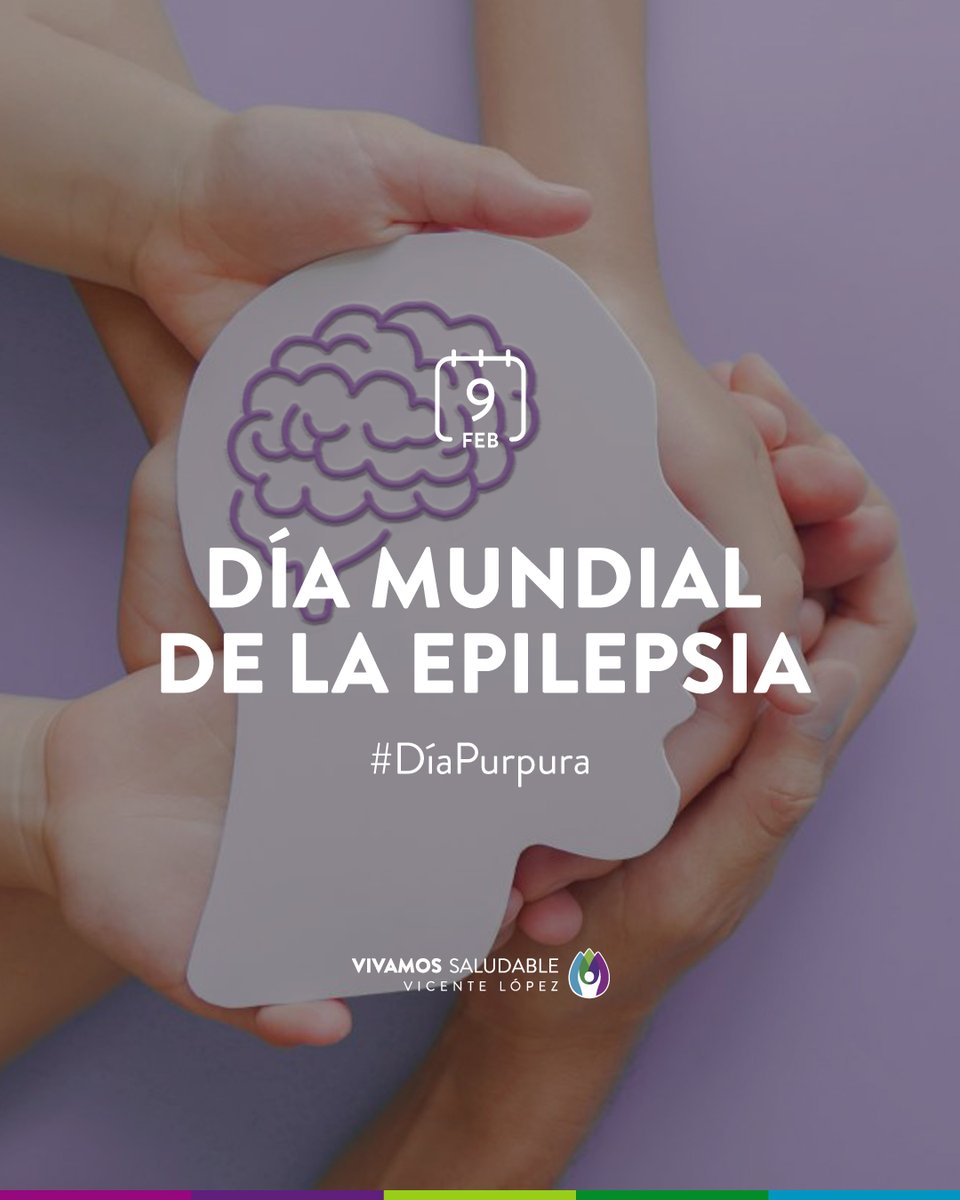 🔹Alteración cerebral no transmisible que puede provocar convulsiones
🔹Casi todos los casos se controlan con medicación

Turnos | 📞 147

Servicio de Neurología

🏥Dirección de Atención Primaria
🏥Hospital Houssay
🏥Instituto Marini

🌎vicentelopez.gov.ar/salud
