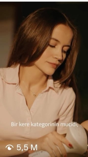 "Congratulations, #YağmurYüksel Reaching 5.5 million views on the Philips ad is a direct reflection of your talent and the shine you bring to everything you do. May this be just one of many memorable milestones in your career!"