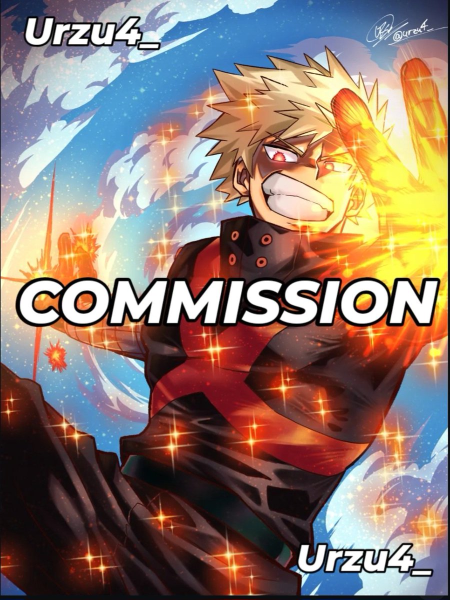 urzu4_'s tweet photo. Commission of "Katsuki Bakugo" from "Boku no hero Academia"
#illustration #digitalart #commissionsopen https://t.co/wTh8q6wJnD