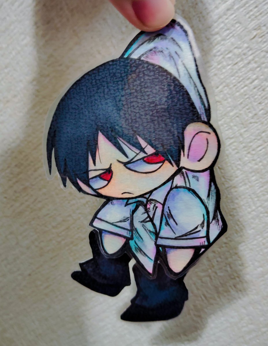 やっとできたー！！足揺れるのホントに可愛すぎる
中野も完成しそう！
#亜人
#ペーパードール