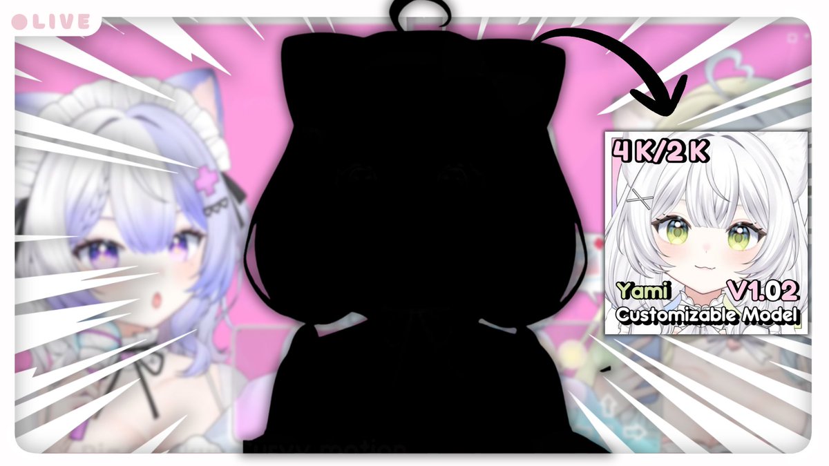 yumezukiyomi's tweet photo. ── 𓆩♡𓆪 .ᐟ.ᐟ   LIVE 🔴  

 ➜ https://t.co/nhLH3OXZ4g
➜ https://t.co/Q28iENr4sh 

 #YamiCustomizableModel https://t.co/0nmXURGMOX