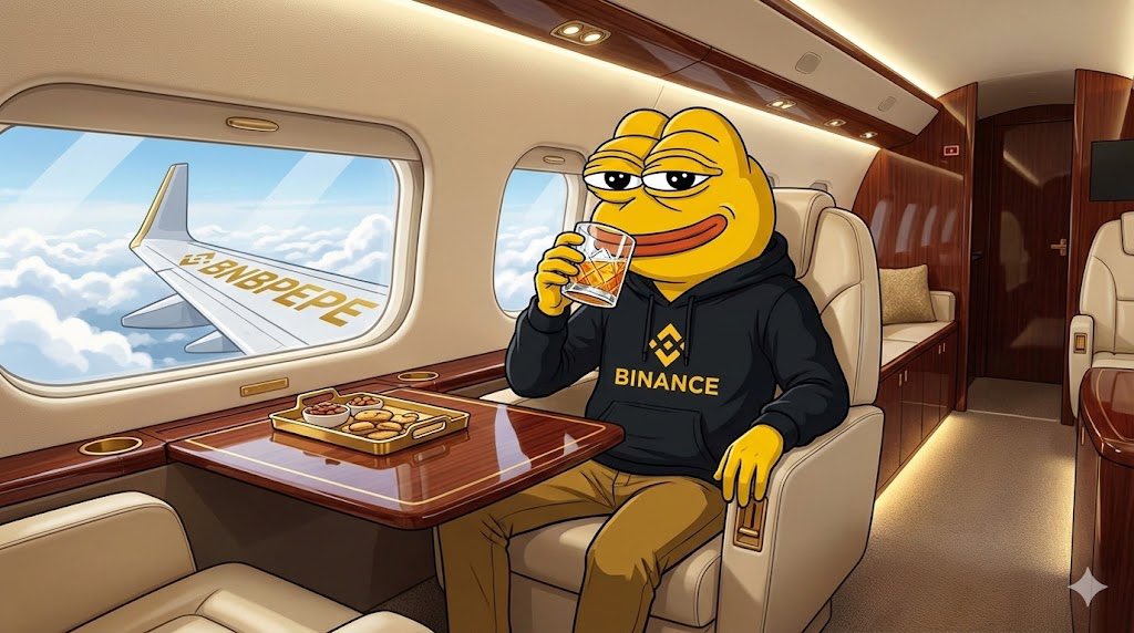 To the moon we go 🚀 

$BNBPEPE