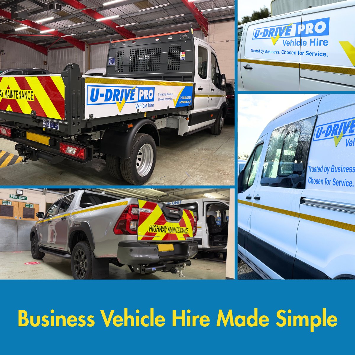 Running a business means every vehicle matters. 🚐
U-Drive Pro makes vehicle hire simple, flexible &amp; reliable, so you can focus on what you do best.
Flexible, short, or long-term hire. One vehicle or many. We’re ready when you are.

u-drivepro.co.uk
#UDrivePro #VehicleHire