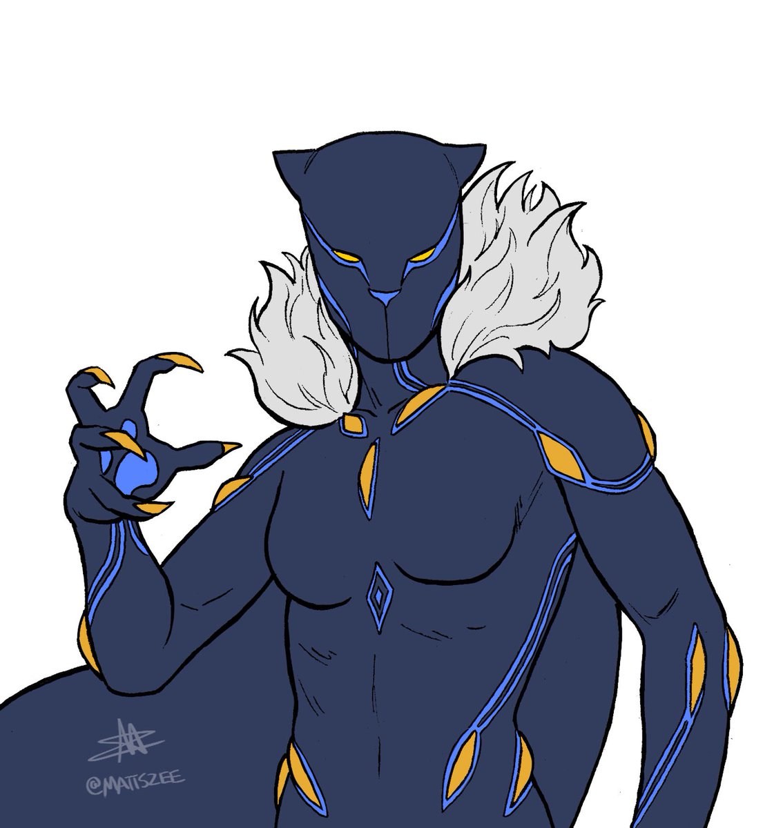 Black Panther (T'Challa and Shuri)