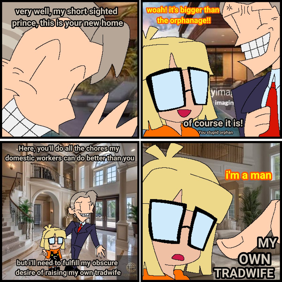 Geek arrives Avery's mansion 
#dol #DegreesofLewdity