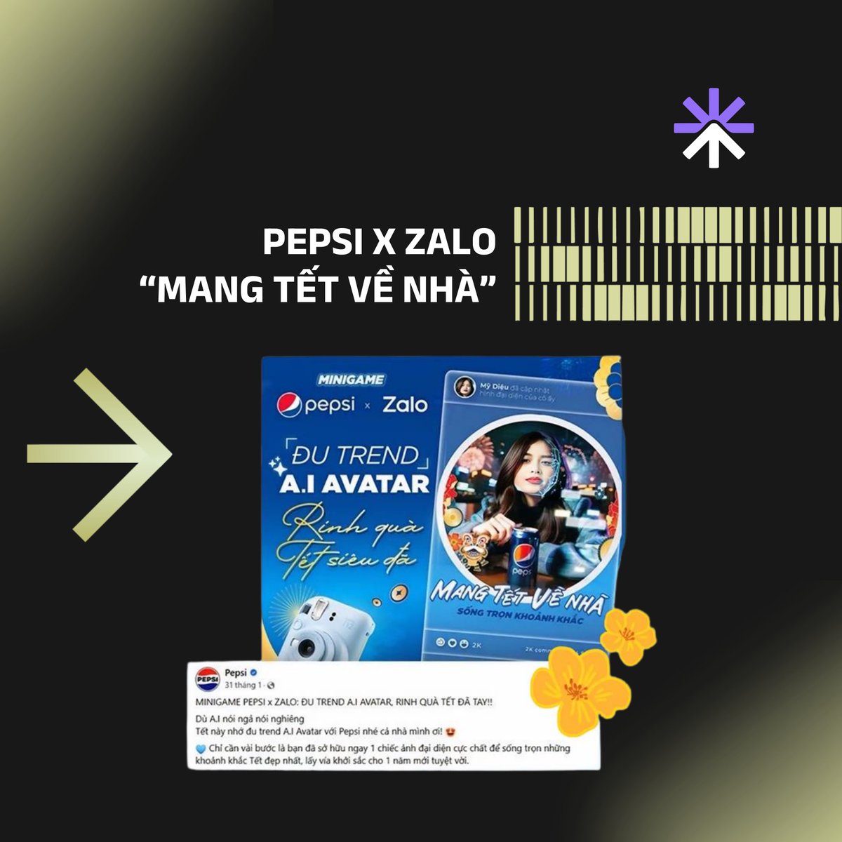 triplayz_tech's tweet photo. Celebrating Tết with AI – Unlocking New Tết Experiences 🌸​

💡 AI enables entirely new ways for brands to engage more intelligently and flexibly, building astrong foundation across emotion, strategy, and data.​
​
#Triplayz #WhereVisionsTakeShape #CelebratingTetWithAI https://t.co/5h7HZqMU5b