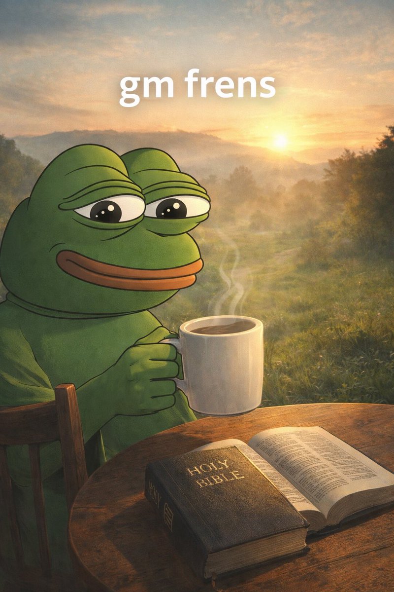 irishpatriot91's tweet image. Gm frens worldwide 🐸🌍

Happy Monday ❤️