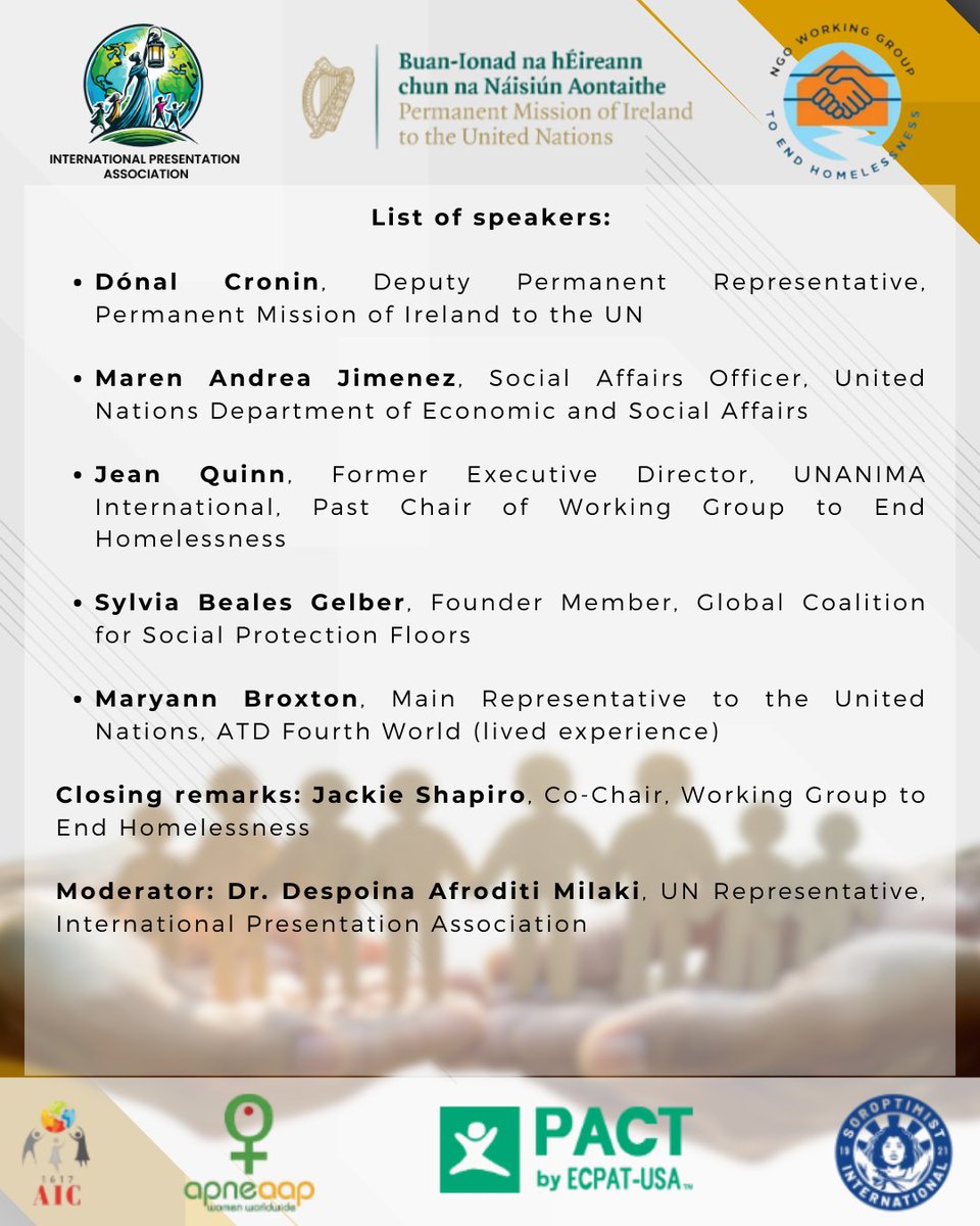 International Presentation Association at the UN tweet media