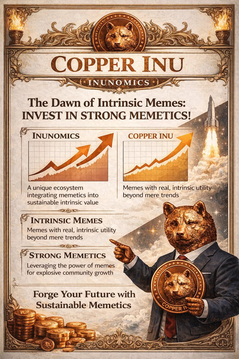 Trends come and go.

Inunomics is about memes with real substance behind them - designed to grow, adapt, and compound. 

Strong memetics win cycles.