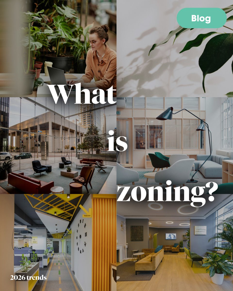 This office design trend is set to shape the way we work in 2026… 🔎

Zoning divides offices into distinct areas for focus, collaboration and downtime, making it easier to move between work and break.

Find out more about this year's office trends here: servicedofficecompany.co.uk/2026/01/12/5-o…