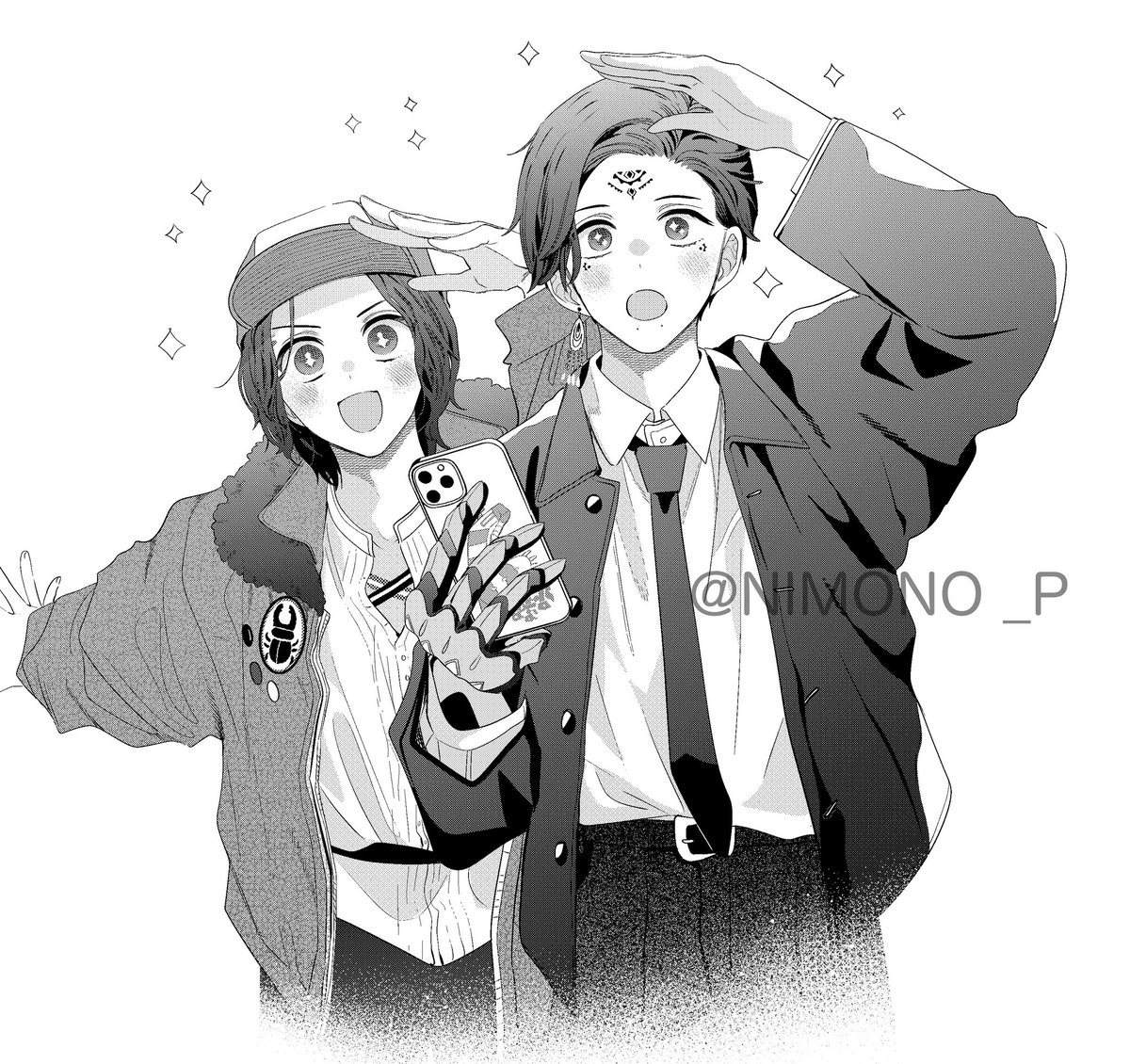NIMONO_P's tweet photo. 特にテーマは無いけれど描きたかった新米王(現代地球風) https://t.co/ViN75bPdNh