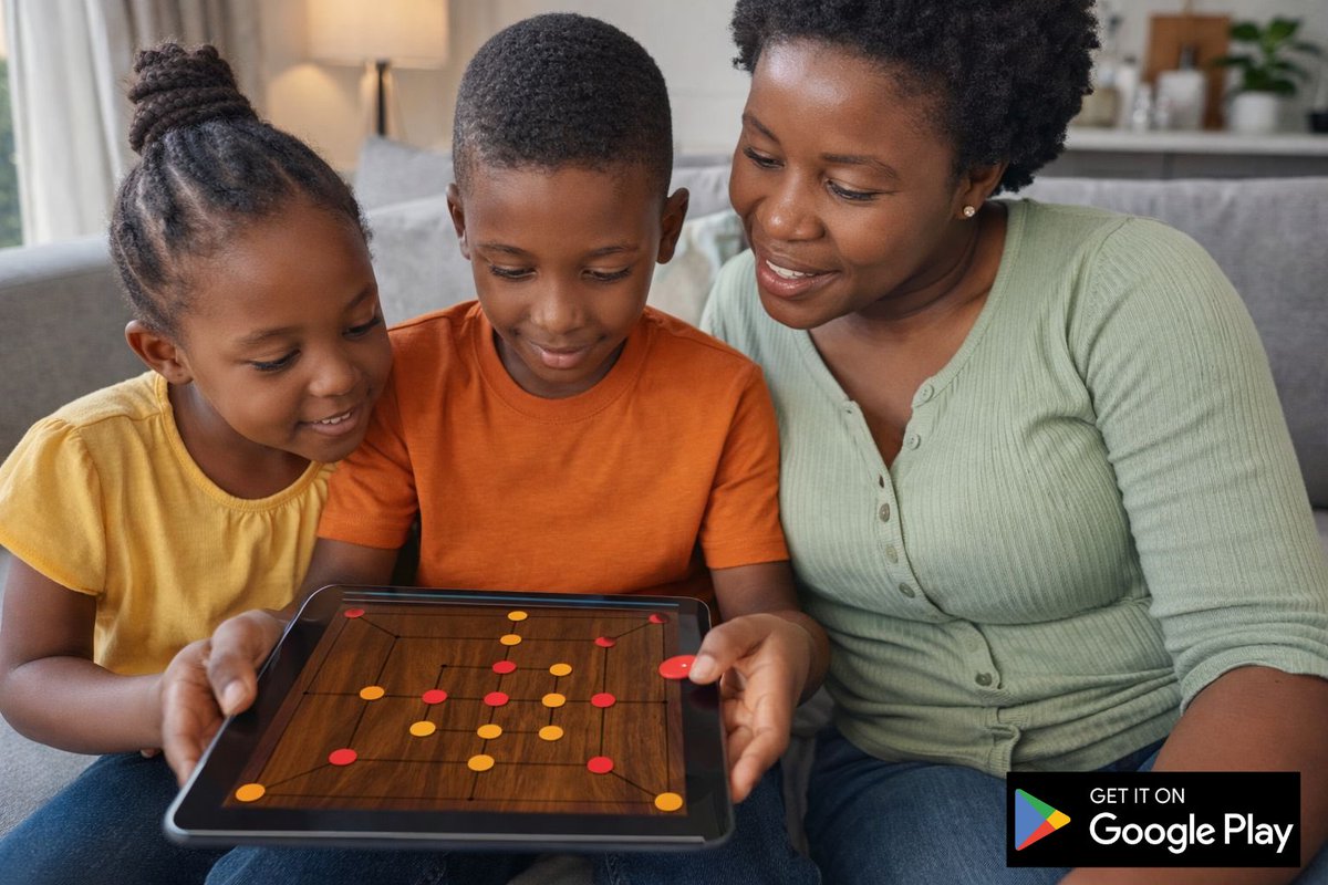 supermalome's tweet photo. It’s all about family time.Passing down tradition with a digital twist. Family game night!🧑‍🧒‍🧒Mom teaching the little ones the ancient art of Morabaraba. 🎮Get is at google play. https://t.co/KNDKUa3VqT
#familytime #Southafricangames #Digitalgames #fypシ https://t.co/3dHqfIuln4