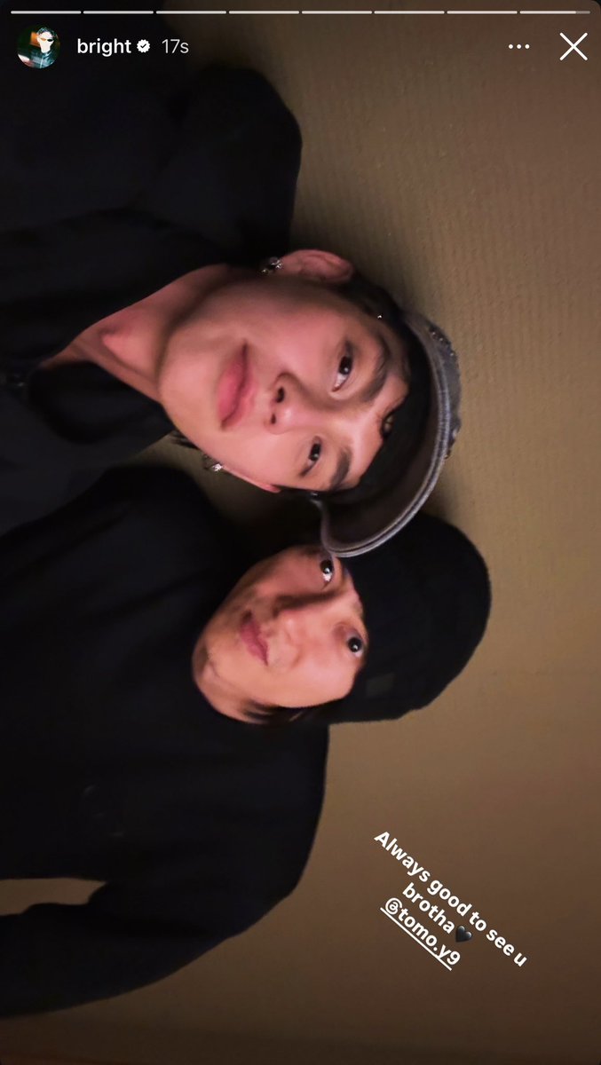 Bright IGS 

น้องไบร์ทกับพี่ยามะพี😍 

#bbrightvc <a href="/bbrightvc/">bright</a>