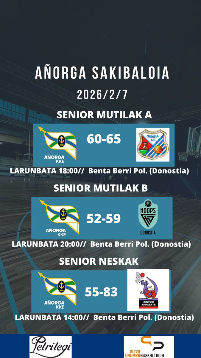 AÑORGA SASKIBALOIA tweet media