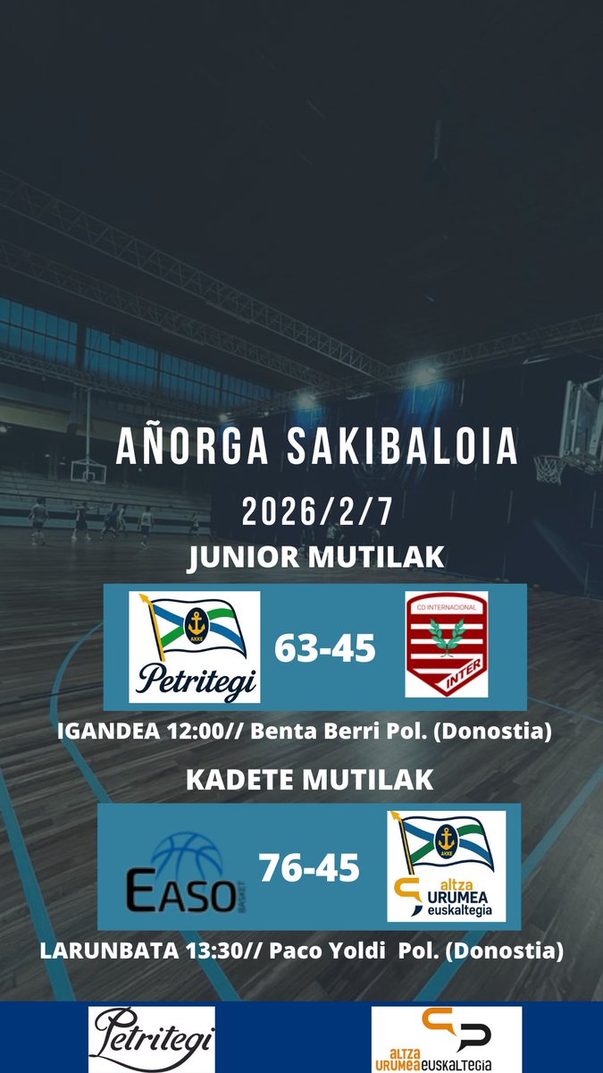 AÑORGA SASKIBALOIA tweet media