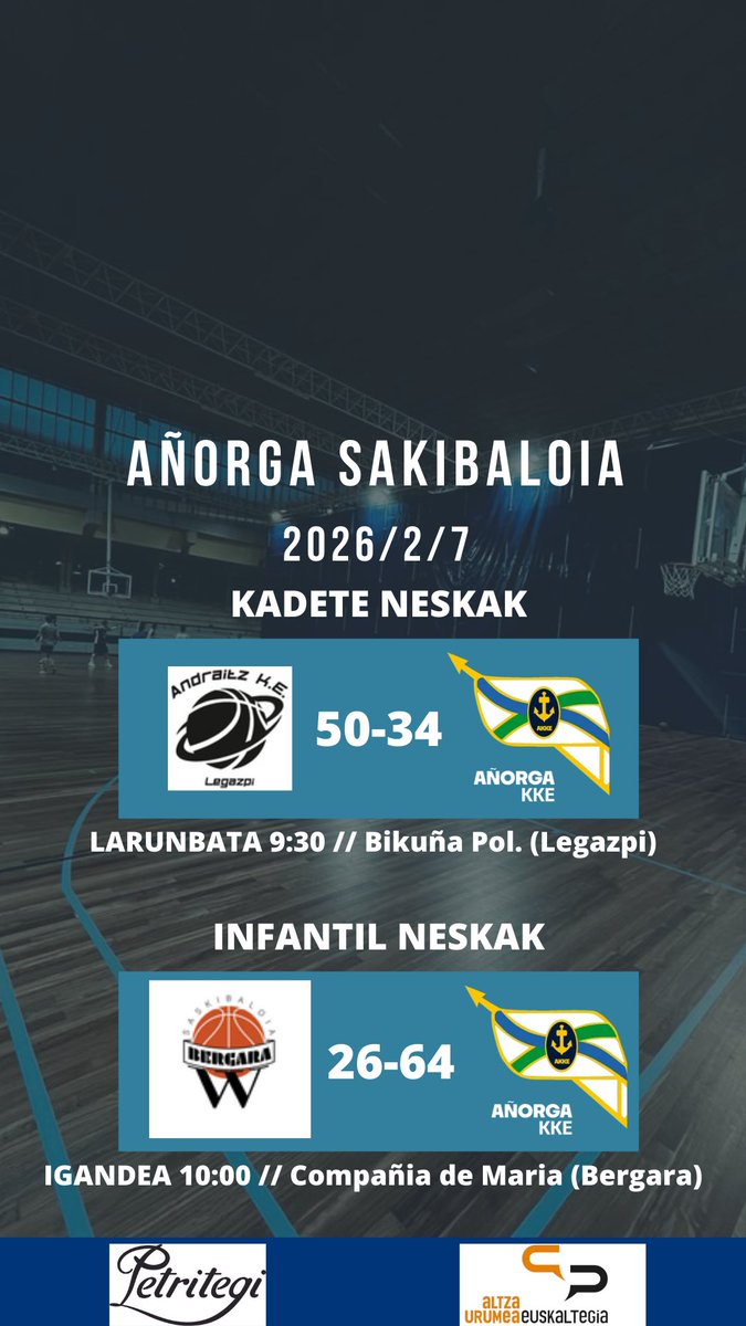 AÑORGA SASKIBALOIA tweet media