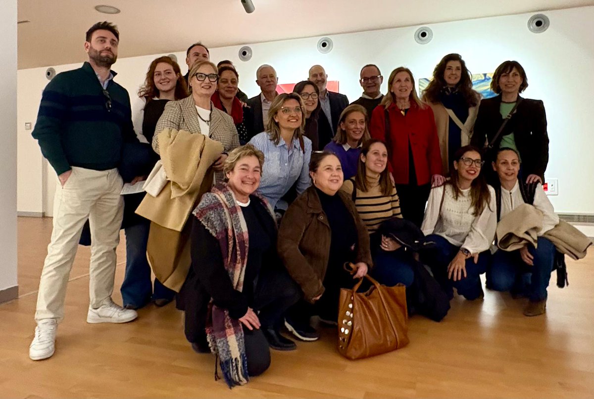 Inauguración de la exposición "Abstracta Realidad" de Chimo Serrano.