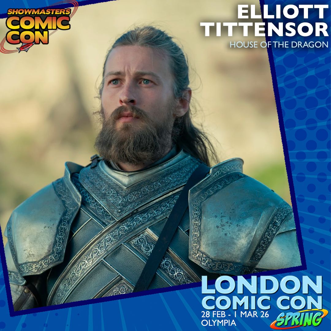 DMJConsult23's tweet photo. I'm delighted to announce that @EJTittensor &amp; @LukeTittensor will be at #LCCSpring by @Showmasters on 28th February 2026 in #London, #UK

Further info here: https://t.co/JIru7nzOZJ

#ElliottTittensor #LukeTittensor
#HouseOfTheDragon #Westeros #GameOfThrones
#Shameless #Emmerdale https://t.co/Og0XPrytaI