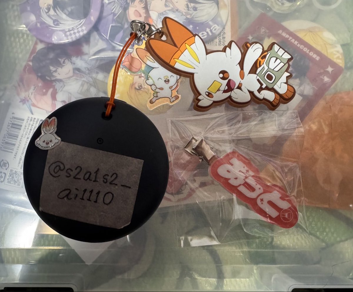 あっきぃ100万人おめでとう😁✨ amptak あっと ぷりっつ あっきぃ ヘアクリップ