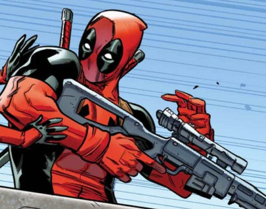 MercWithTMouth's tweet photo. "A little bit, I can't lie... Are we soulmates? Are we meant to be?"

Wade being his usual self and jumping to quick conclusions. https://t.co/5VHSHzZBI7