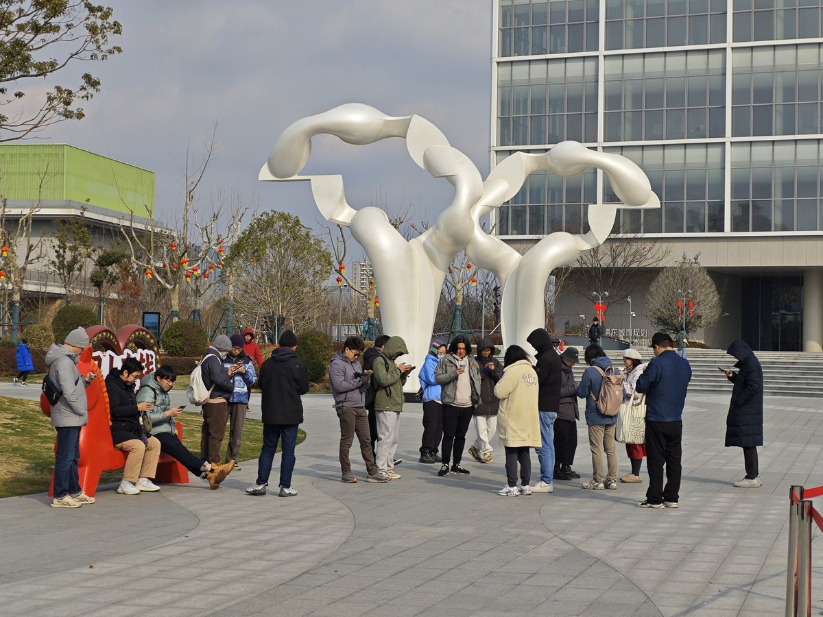 February 2026 #IngressFS at Pudong JinXiu Culture Park.
NO Lovely winter day with BIG wind.
BTW Have you got a ONYX GAMMA+?
#ingress <a href="/NianticSpatial/">Niantic Spatial 🌎</a> <a href="/FevGames/">Fev Games</a>