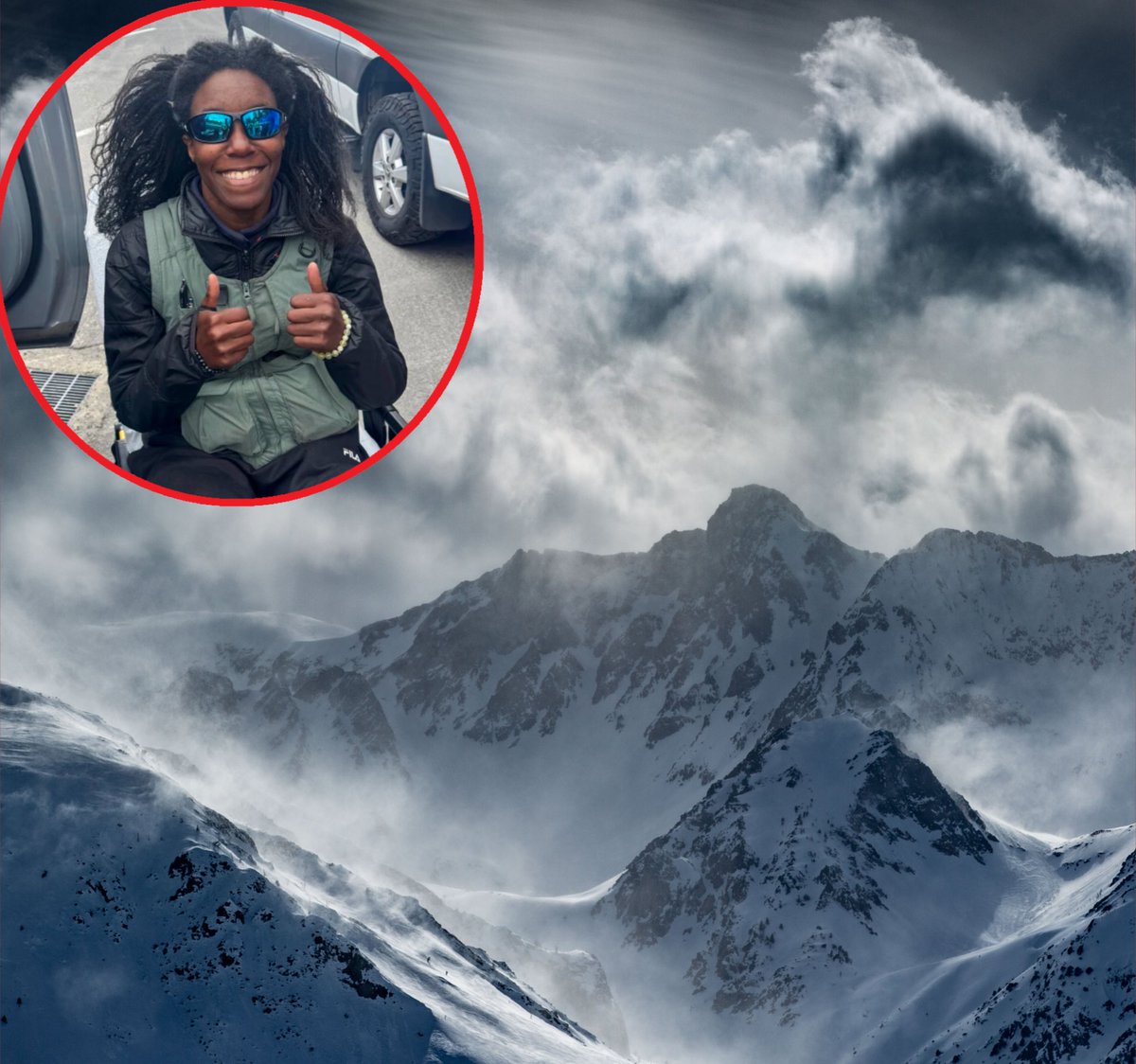 FightStorage's tweet image. 27-year-old Georgia woman, Tiffany Slaton, found alive after surviving 3 weeks alone, injured, in the Cali mountains — with no equipment, no food, enduring 13 brutal snowstorms and climbing 11K feet 🙏🏽