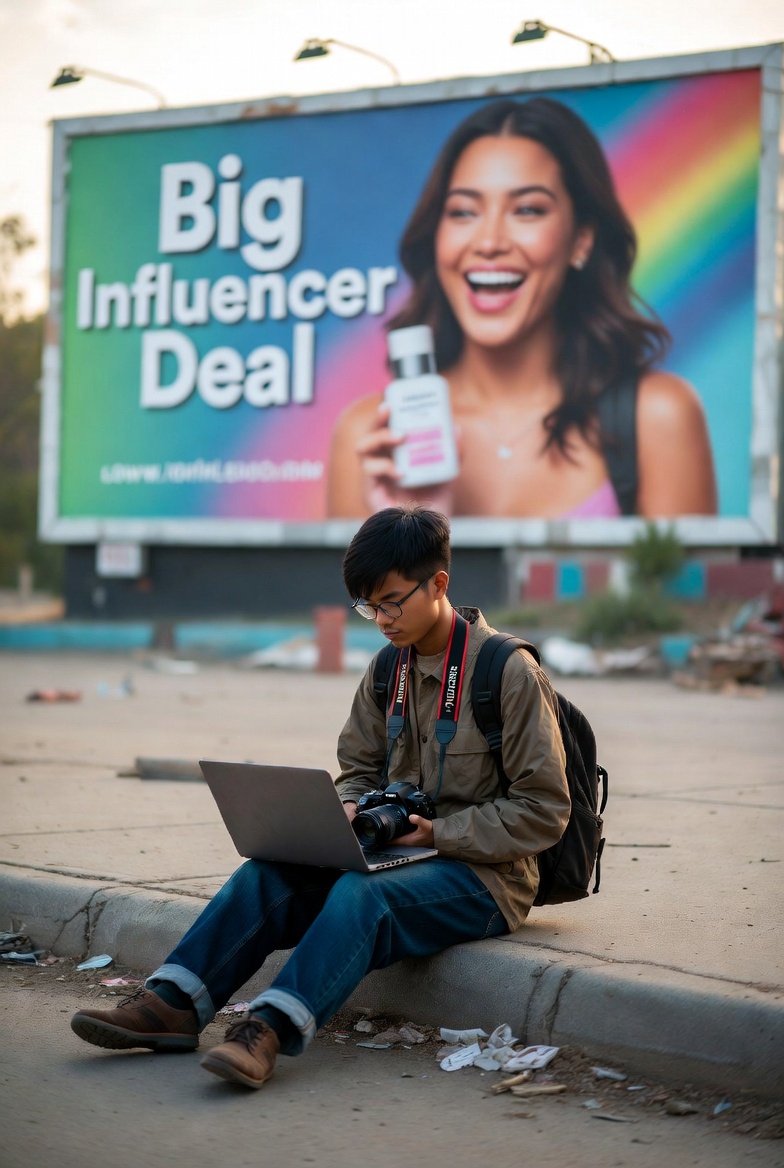 The creator economy is broken, big influencers hog deals, and micro creators get scraps. Even SMEs suffer too, they Pay upfront and pray for sales.

On my previous job, so many Small and medium size enterprises i was handling complained a lot about this. 
I personally felt bad.