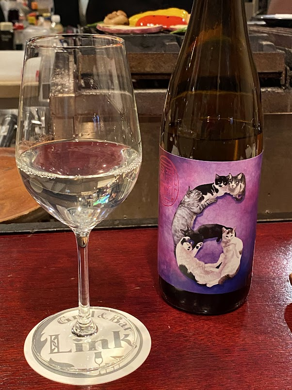 「粉雪舞う東京 Grill&Bar Link にて」|添田 一平 SOEDA Ippeiのイラスト