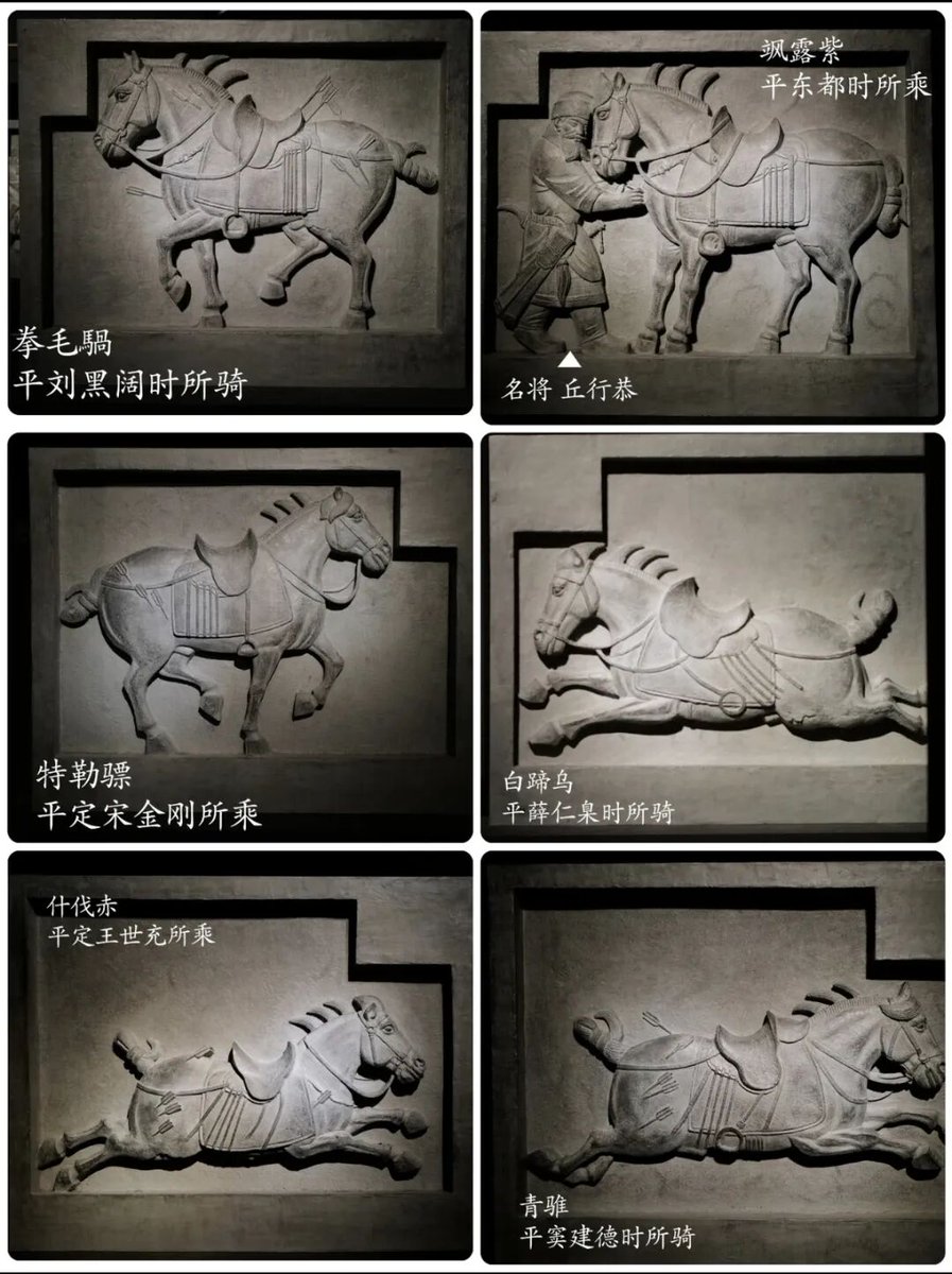 ShaanxiPlus's tweet image. 🐎The Six Steeds of the Zhao Mausoleum are more than #sculptures — they’re Emperor Taizong’s carved record of military triumphs. And now, here is the “Six Steeds of Zhao Mausoleum” #plush series. @FreshChangan 
#SeekingHorseInChina #ShaanxiTreasures #ChineseNewYear #China #travel