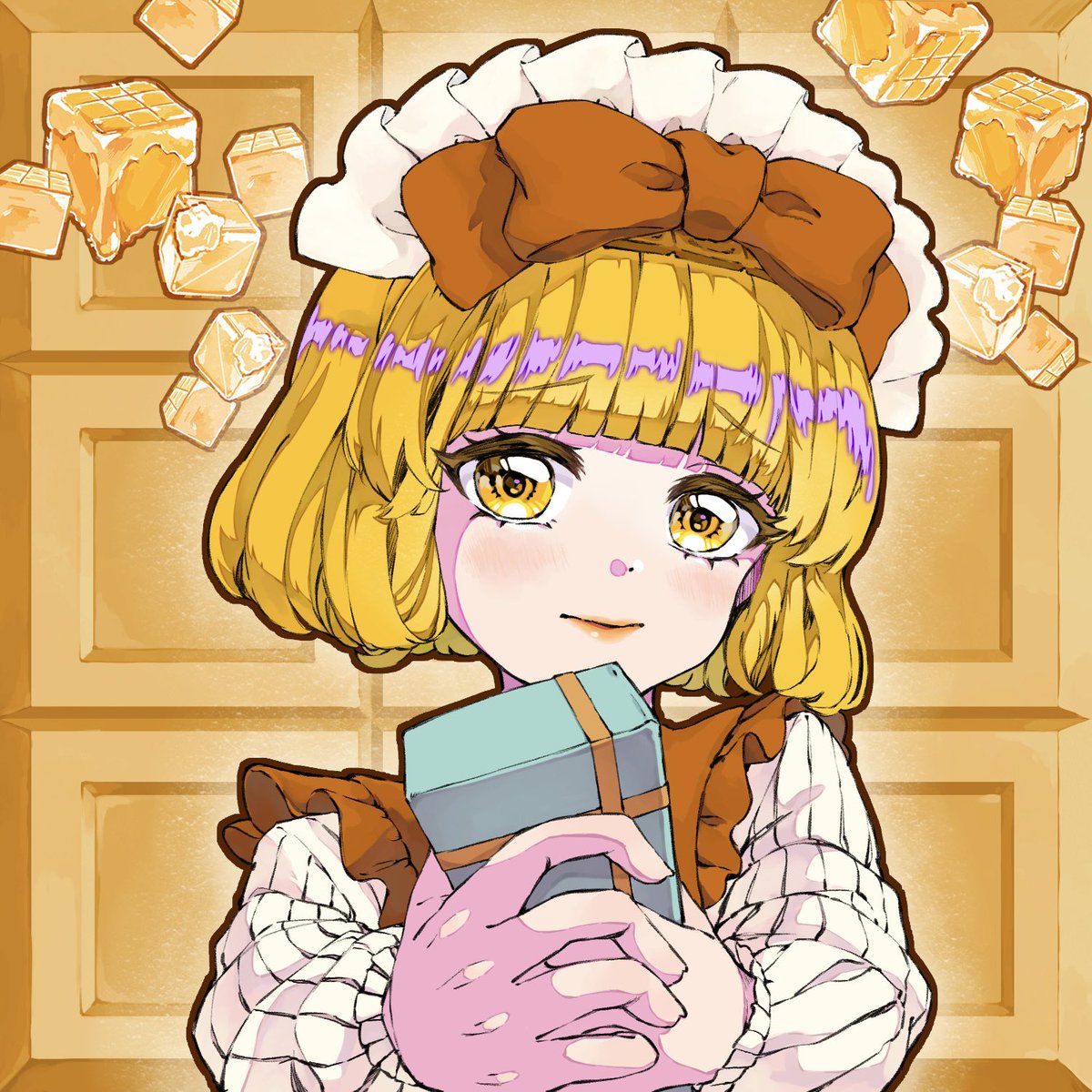 プレゼントふぉーゆー！

#イラスト #illustration #バレンタイン #キャラメル #チョコレート