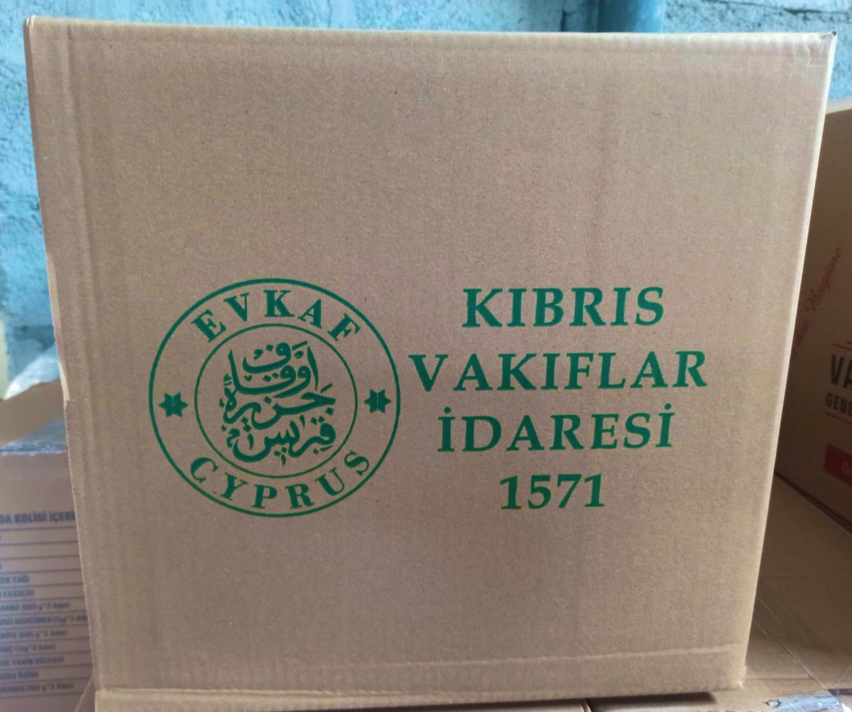 Paylaşma Kültürümüzü sınırların ötesine taşıyoruz. 
Her yıl olduğu gibi bu ramazan ayında da Kuzey Kıbrıs Türk Cumhuriyeti ihitiyaç sahiplerine ulaştırılmak üzere gıda kolilerimiz hazırlandı. 
<a href="/VakiflarGM/">VAKIFLAR GENEL MÜDÜRLÜĞÜ</a> 
<a href="/AdanaVakiflar/">Adana Vakıflar Bölge Müdürlüğü</a> 
<a href="/evkafofficial/">Kıbrıs Vakıflar İdaresi</a>