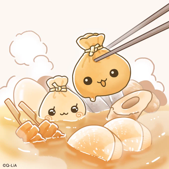 ⠀ おでん
