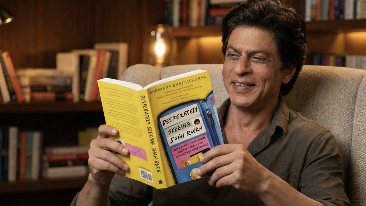 dipankumar's tweet photo. It’s very rare that I come across books which are so well researched (in terms of numbers &amp; statistics) &amp; yet articulated in a way which keeps the reader hooked🔥
“Desperately Seeking Shahrukh”, what a phenomenal book written by @BShrayana. Thanks @KitaabiCabins for recommending. https://t.co/Ogeah3EyLi