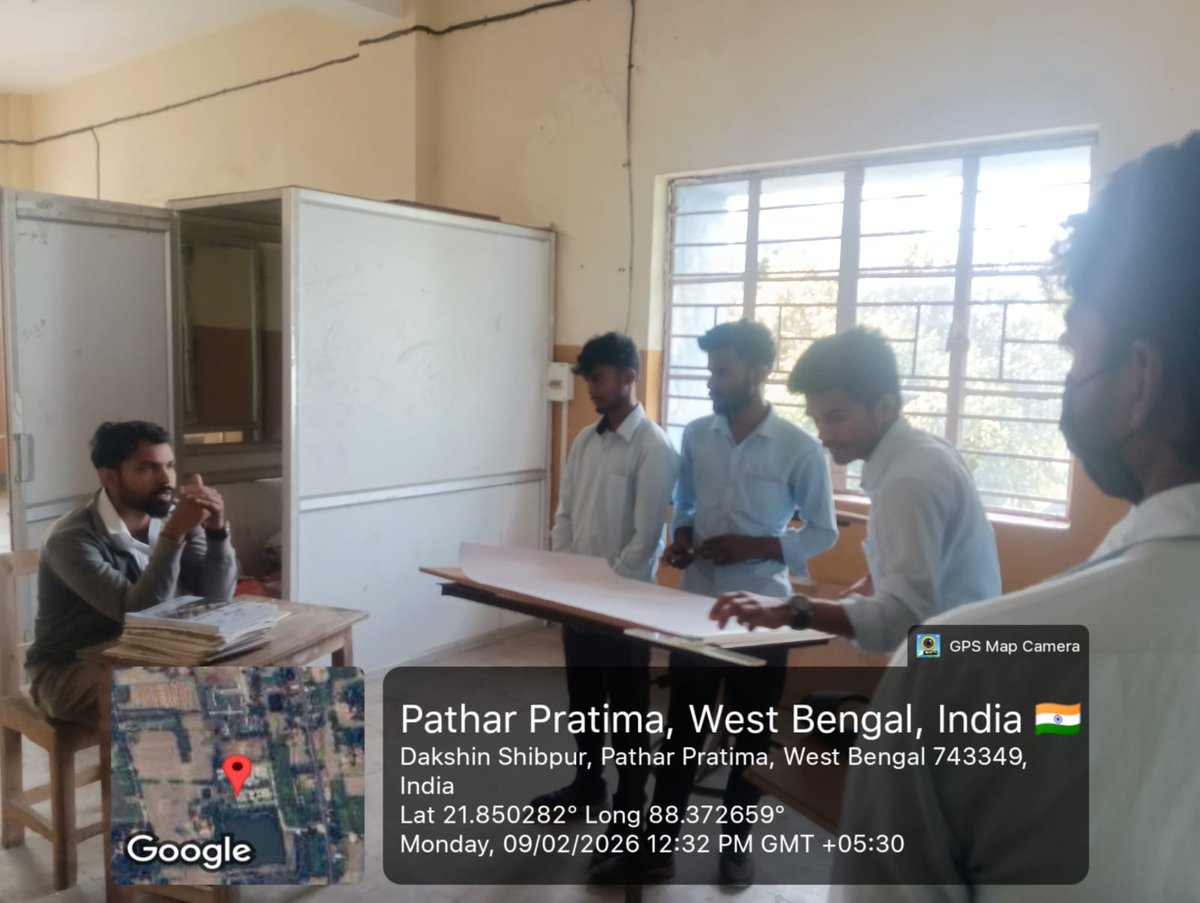 GPatharpratima's tweet photo. Regular classes underway at Patharpratima Government ITI 
Building skills. Shaping futures.
#PatharpratimaGovtITI #RegularClass #SkillDevelopment #VocationalTraining #ITIStudents #LearningInAction #FutureReadyKids https://t.co/HMSFQ3S1KR