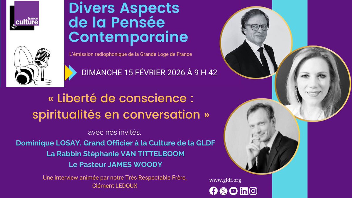 Grande Loge de France tweet media