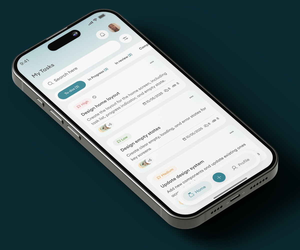 OyinnB's tweet photo. Most task apps waste your focus. I made one where you instantly see your tasks, mark progress, adjust priorities, and move work forward-  no clutter, no headache.

#UXDesign #Productivity #TaskManagement #DesignThinking #Focus https://t.co/LCVJUrRIil