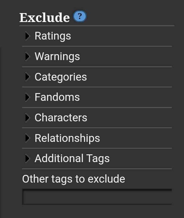 wwxwashere's tweet image. friendly reminder that ao3 gives you the option not to see the stuff you don’t want to see