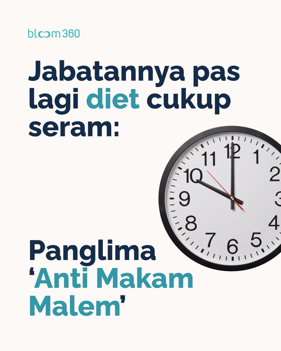 bloom360_id's tweet image. Kira-kira jabatan kamu apa nih pas lagi diet?🤣
-
#bloom360 #panglimadiet #bakarlemak