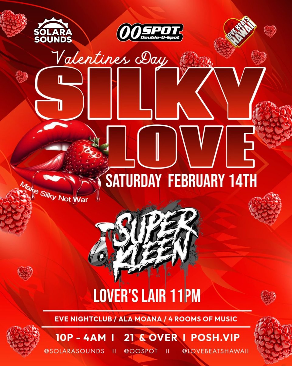 For my Hawaii peeps, Silky Love is coming back! ❤️