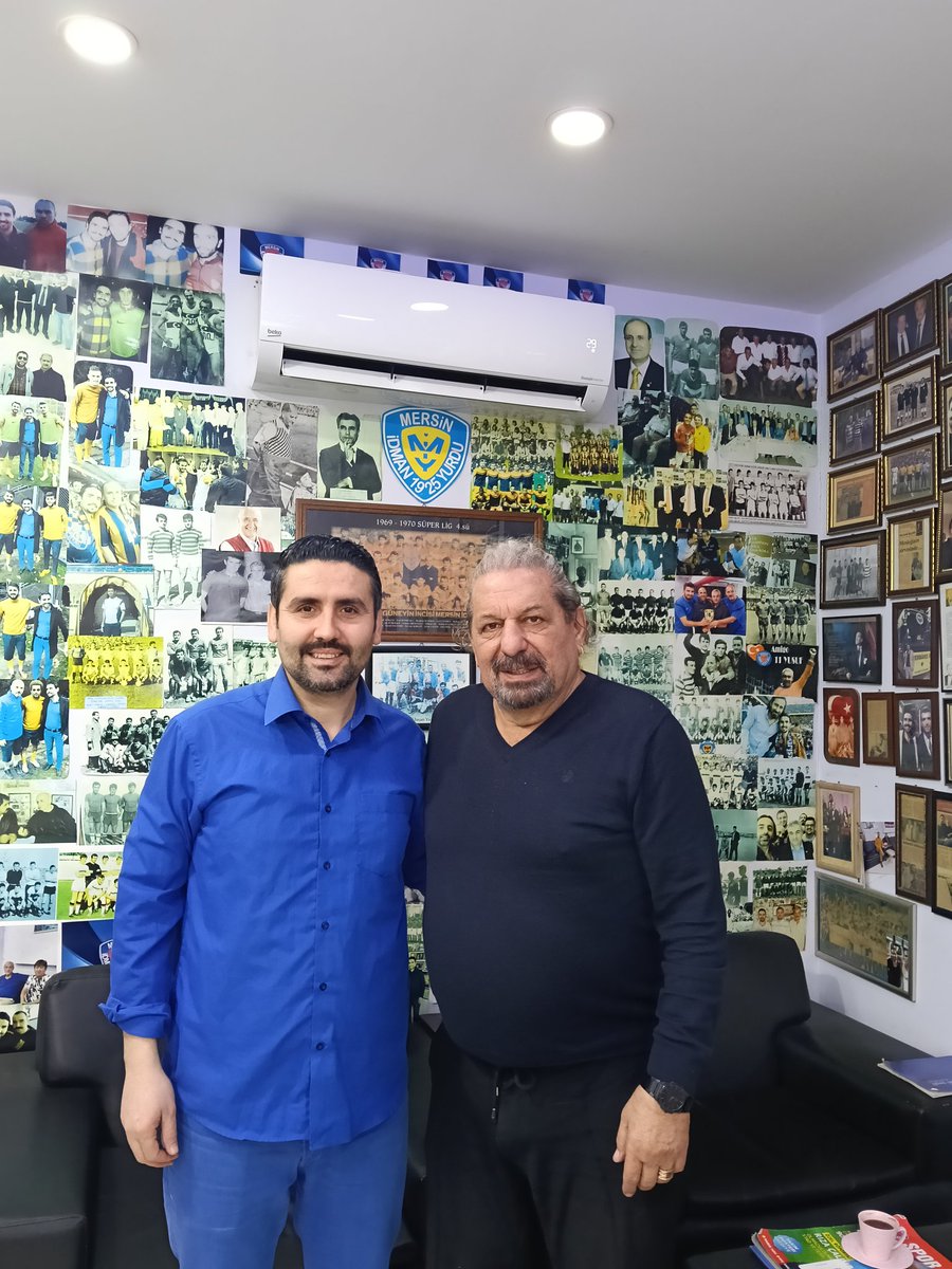 bulentberber33's tweet photo. Türkiyemizin Değerli spor yorumcusu @ermanrtoroglu Abimizi Tarihi mekanımızda Ağırladık sağlıklı yaşam dilerim iyiki var💙🧿🌸🌼🌷🌹#mersin https://t.co/WoJfkYNJYq