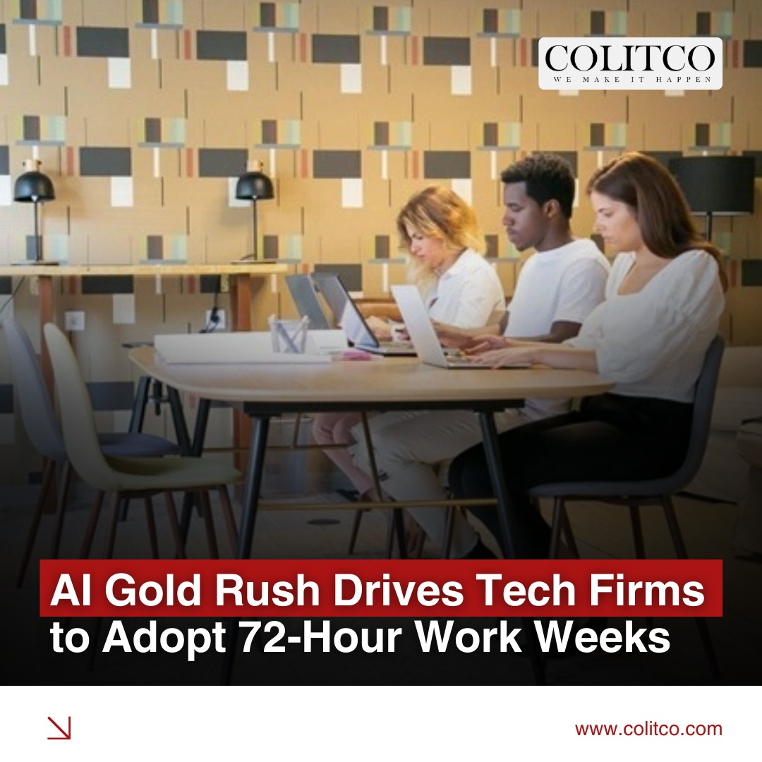 colitco's tweet image. Why AI firms pushing extreme work schedules now?

Intense competition accelerating innovation but raising concerns about burnout and sustainability.

Read More : colitco.com/ai-gold-rush-t…

#AI #TechIndustry #FutureOfWork #Innovation #Startups