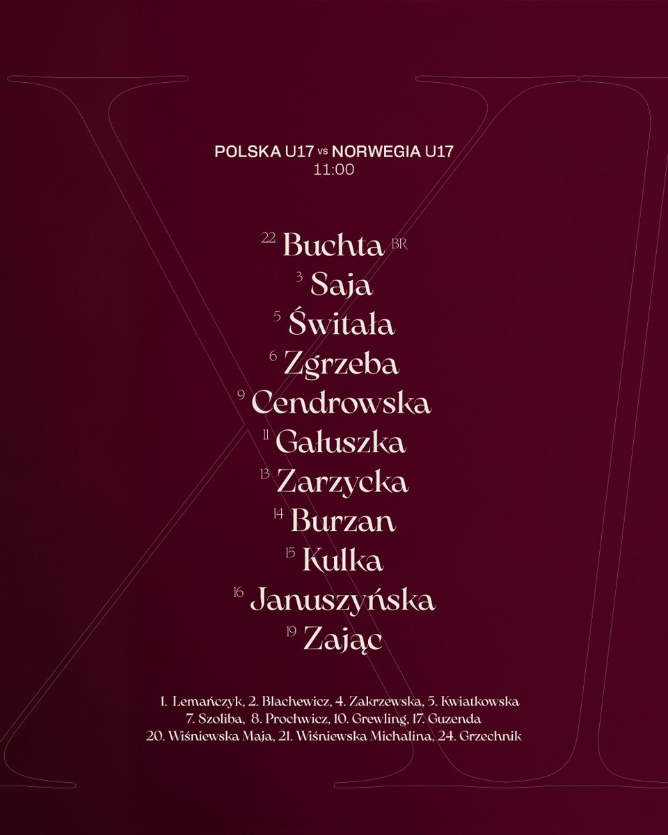 laczynaskobieca's tweet photo. Reprezentacja Polski kobiet do lat 17 rozpoczyna swój udział w towarzyskim turnieju MIMA Cup w Hiszpanii!
TRANSMISJA👇
📺 https://t.co/0txoPGSNNp
__
#POLNOR 🇵🇱🇸🇯WU17 https://t.co/1o34z7LC93