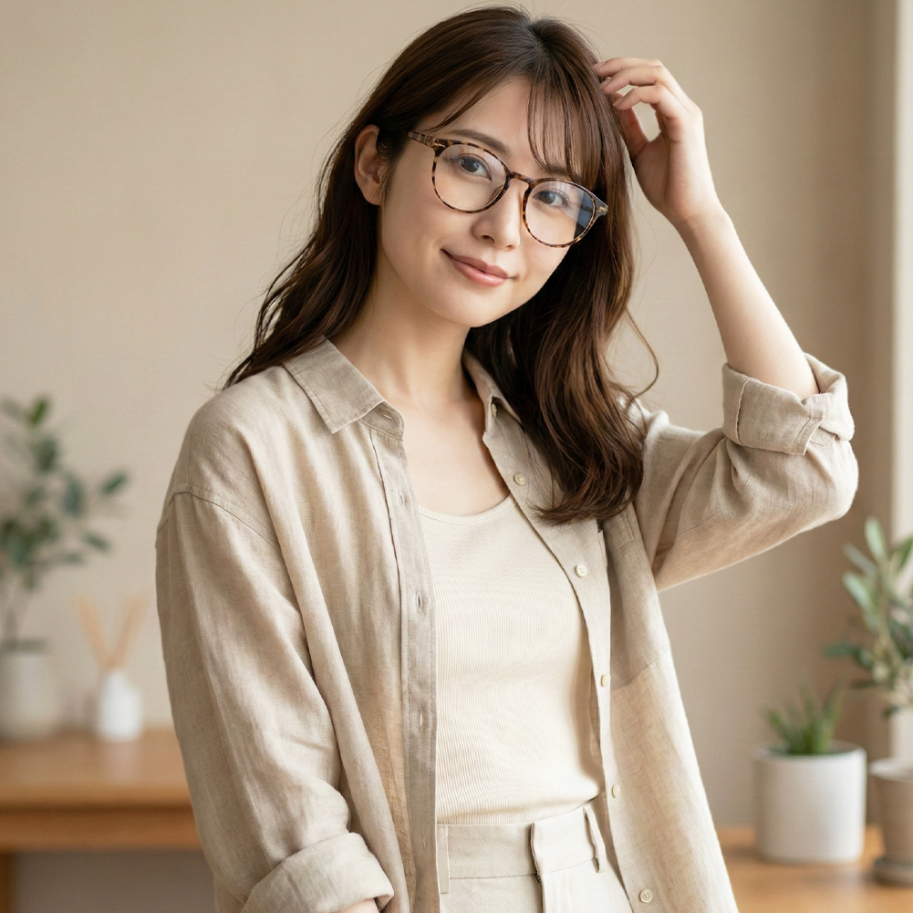 eyewear8's tweet photo. 月曜日のPC作業、お疲れ様です💻 
「ブルーライトカットしたいけど色付きレンズは苦手」という方に！ 一見伊達メガネなのに、有害光線を防ぐ【透明レンズ】がおすすめです🛡️
WEB会議にも自然に馴染みます✨ https://t.co/90mgfjqpzT
 #エイトトウキョウ #PCメガネ https://t.co/ey7b0zZtZW