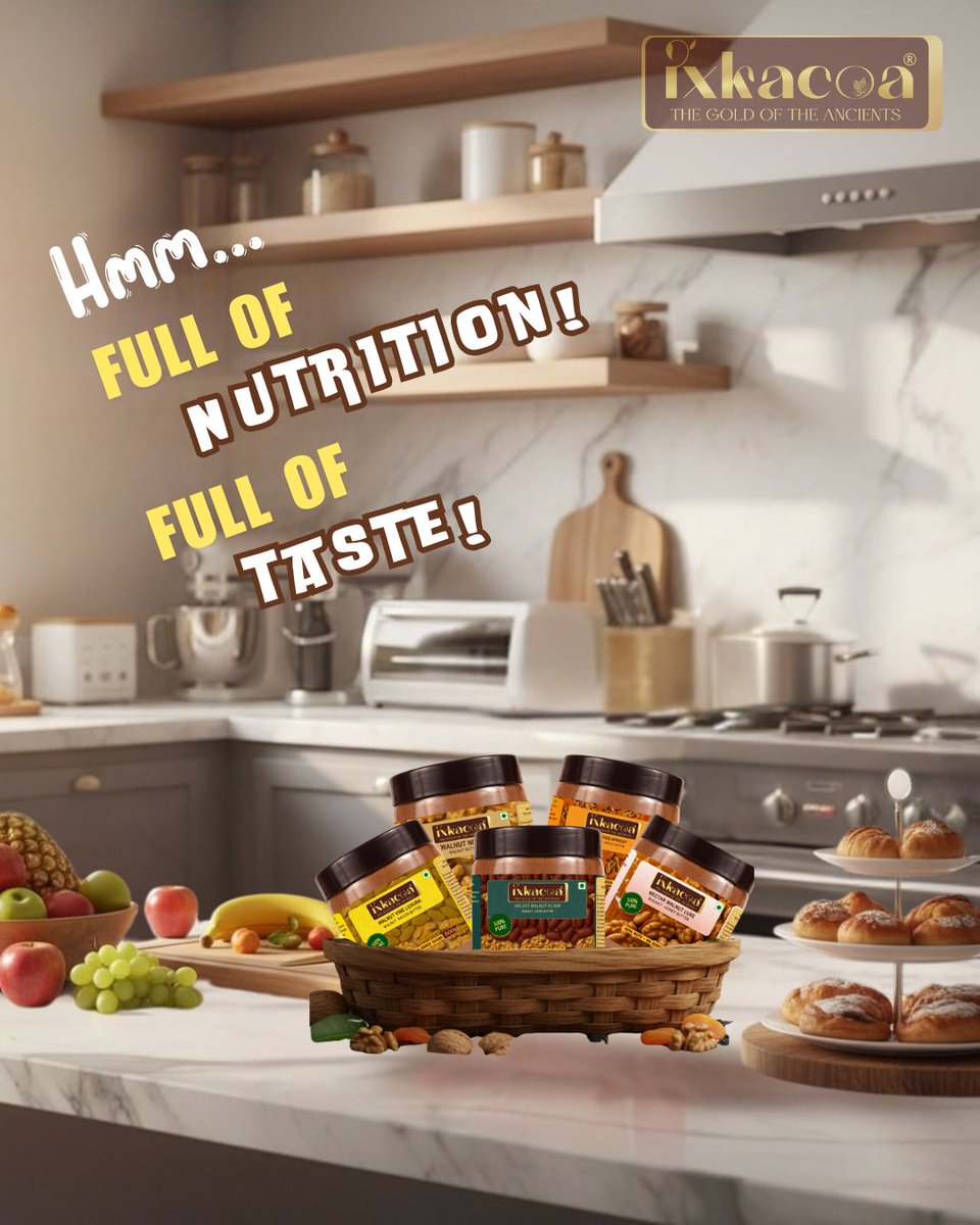 ixkacoa's tweet image. Walnut Butter, But Make It Addictive

We started with walnuts. Things escalated. Now we have a walnut butter collection so good you’ll eat it with a spoon and pretend it’s “for health.” No judgment here

+91 9059942299
ixkacoa.com

#Vegan #glutenfree #nutbutters