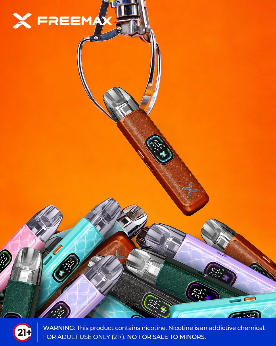 Freemaxvape's tweet photo. POV: Youβve found The Chosen One. β¨
.
.
.
.
.
β οΈ Warning: This product contains nicotine. Nicotine is an addictive chemical.
π Must be 21+.
-
#FREEMAX #VapeCommunity #VapeLife #PodMod #PodSystem https://t.co/IHgeyGRoUc
