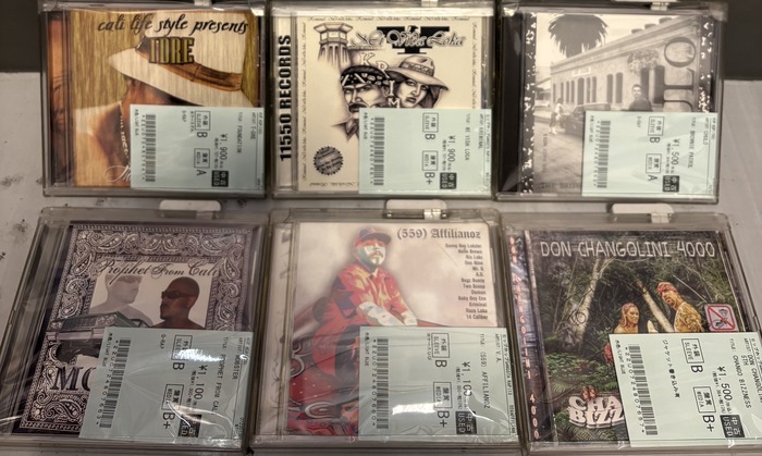 2/9(月)CHICANO GANGSTA RAP CD入荷!!!