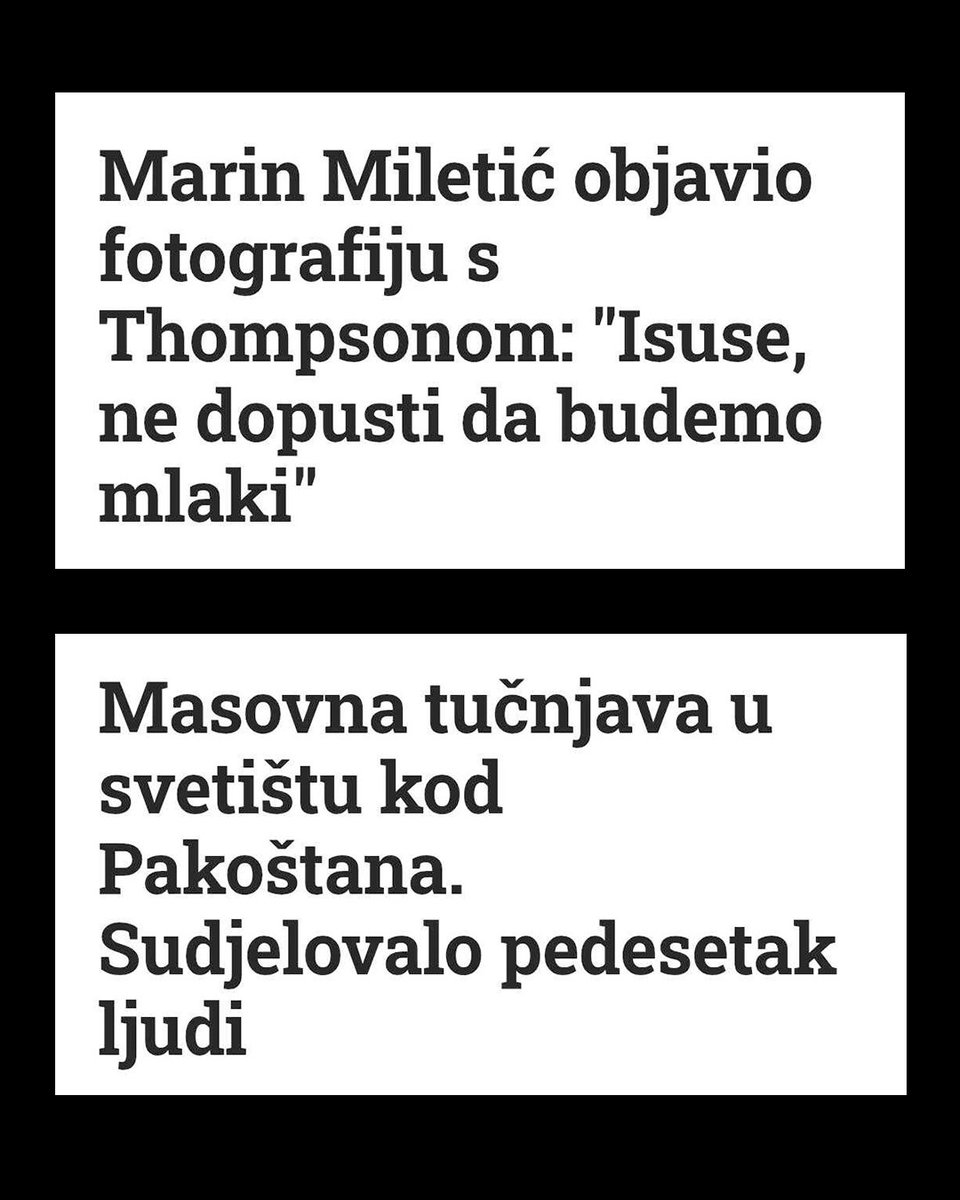 toncitalaja's tweet photo. Možda su ove dvije vijesti povezane? https://t.co/Jb7Ubj2Uzx