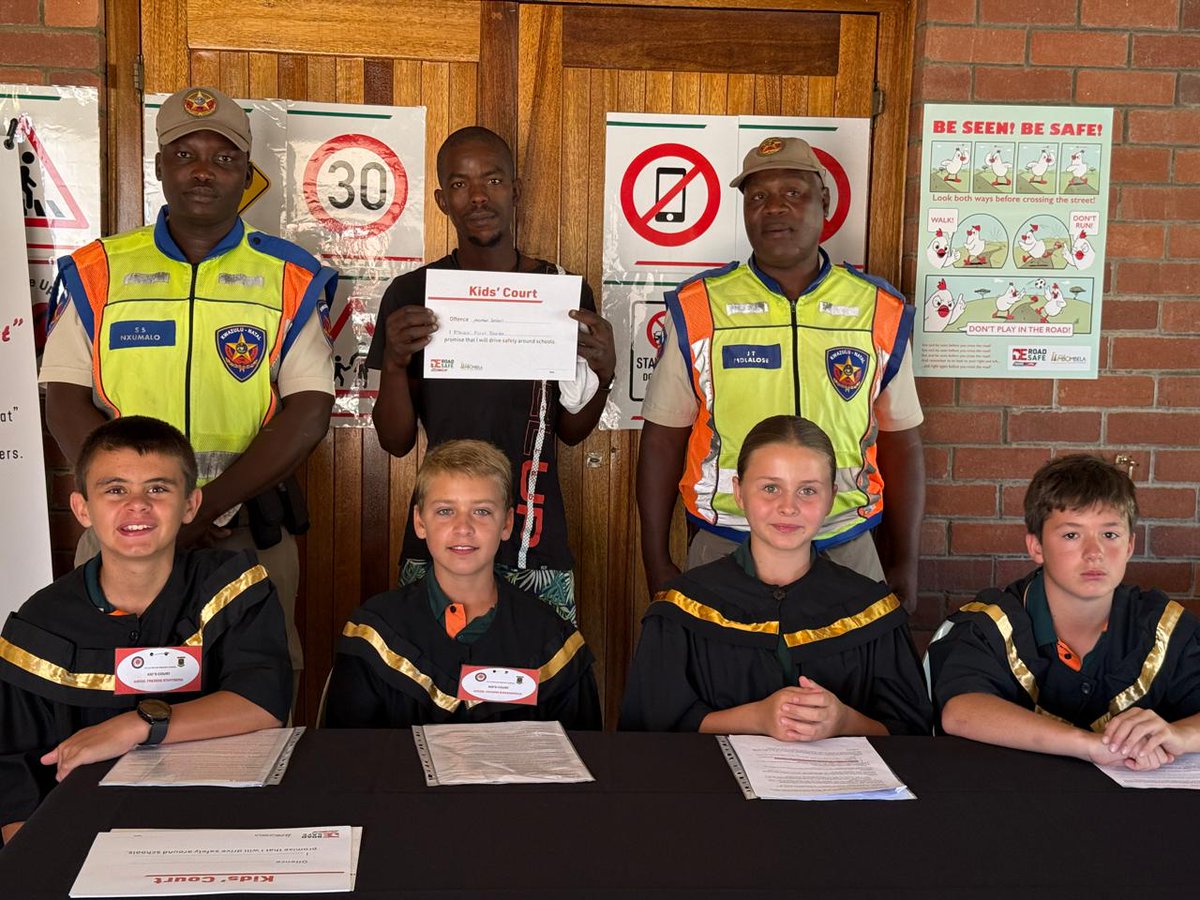_ArriveAlive's tweet photo. Introduction to Kids' Court SA
https://t.co/zGRWL73vZw
#ArriveAlive #RoadSafety #DriveMoreSafely https://t.co/gw0RDvYZet